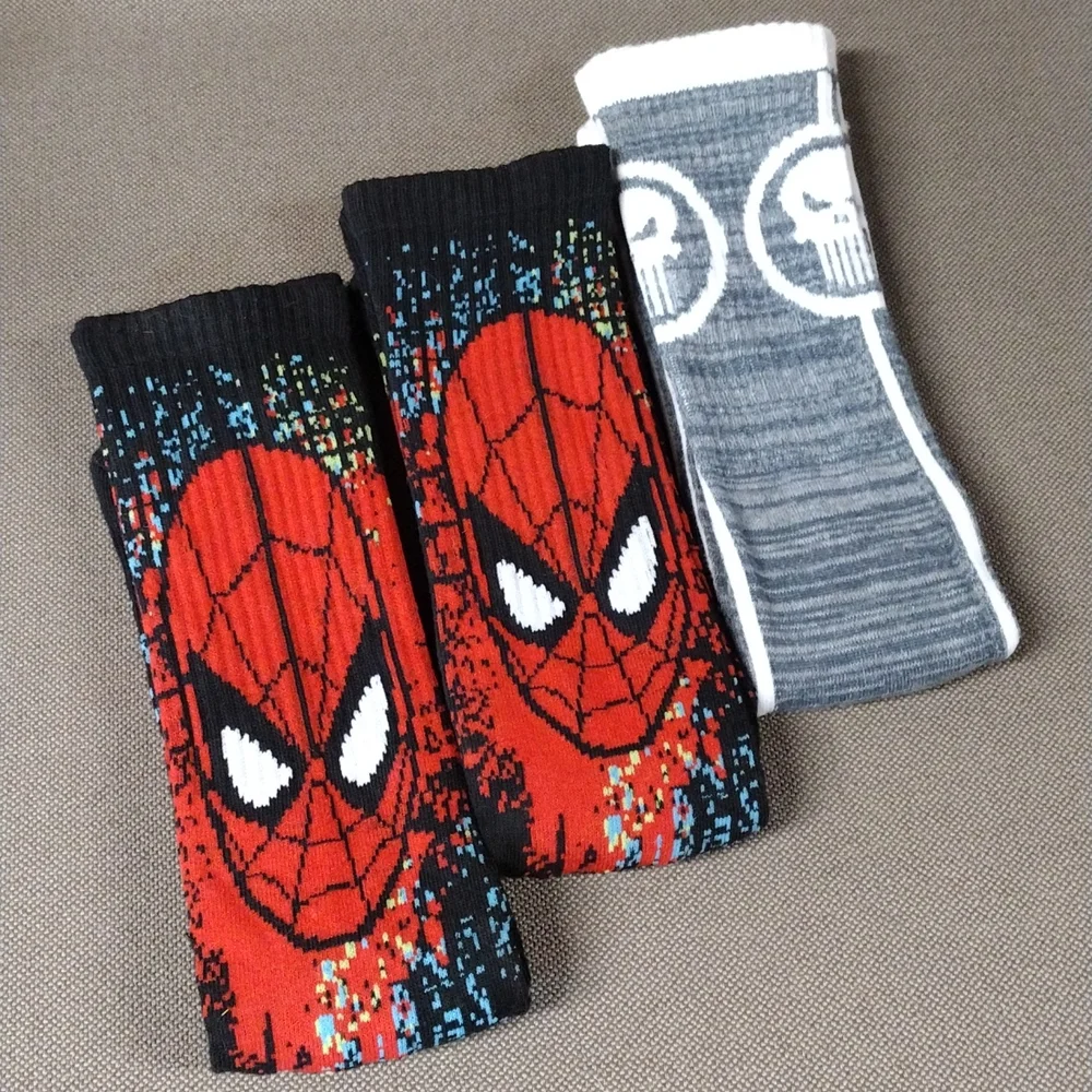 3 pair Marvel adult socks